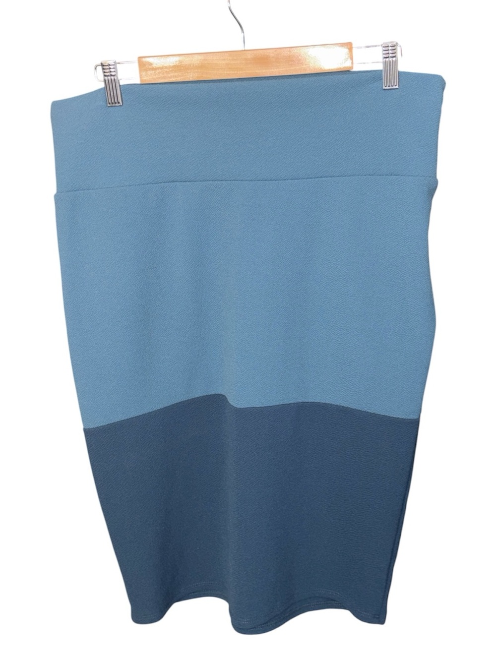 LULAROE Cassie Colorblock Pencil Skirt - Picture 4 of 7